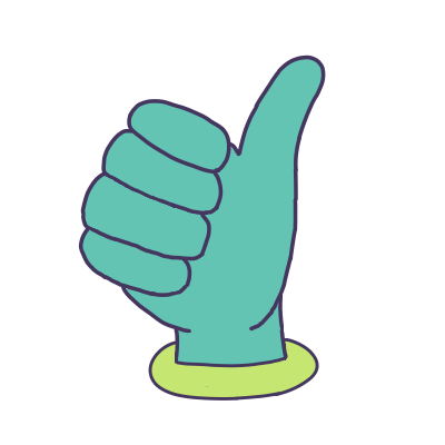 Share thumbs up
