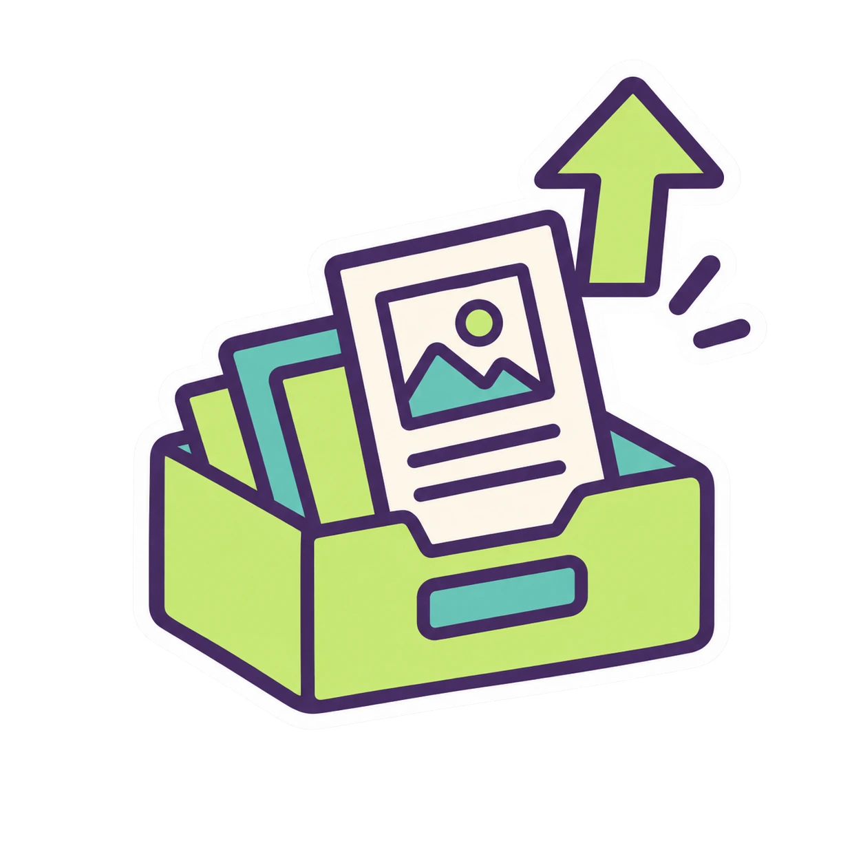 create and submit icon