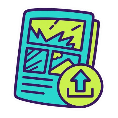 publish your work icon