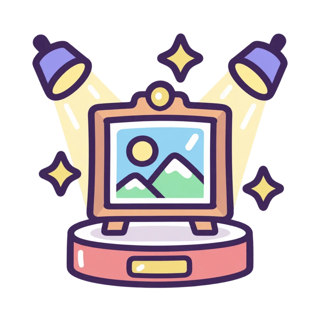 boosted showcase and push icon
